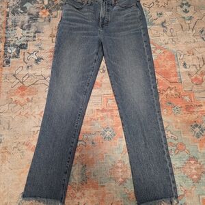 Madewell Women's Straight Leg Jeans - Blue